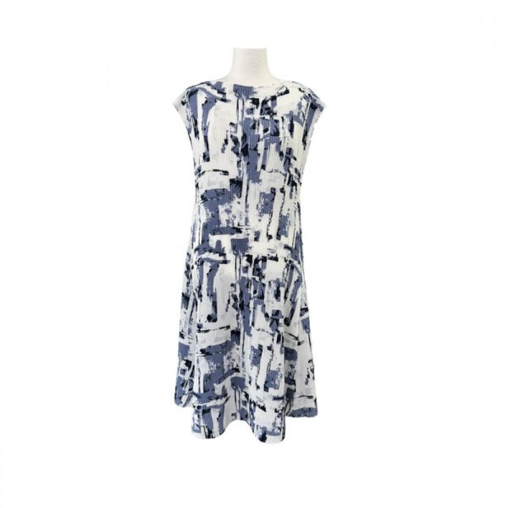 Specchio Sleeveless Dress Round Neck 451 538