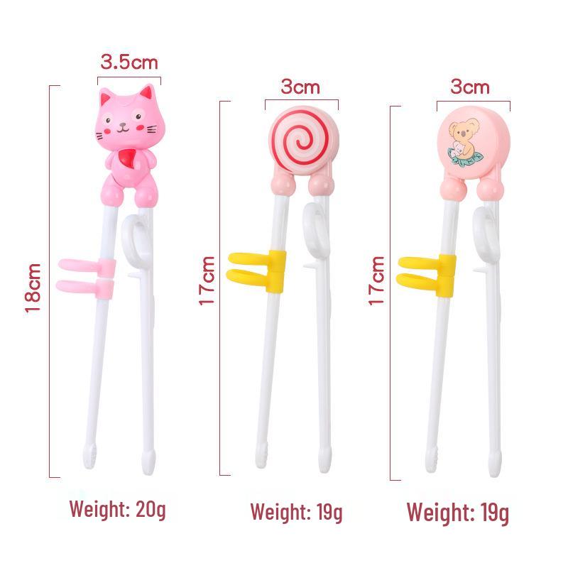 Children's Training Chopsticks - Fun Cartoon Baby Learning Aid.