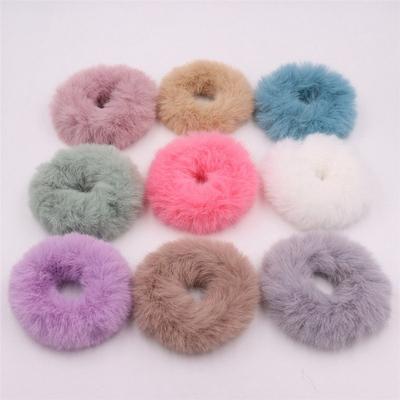 Plush Elegant Hair Bands Hair Accessories Hair Accessories Solid Color