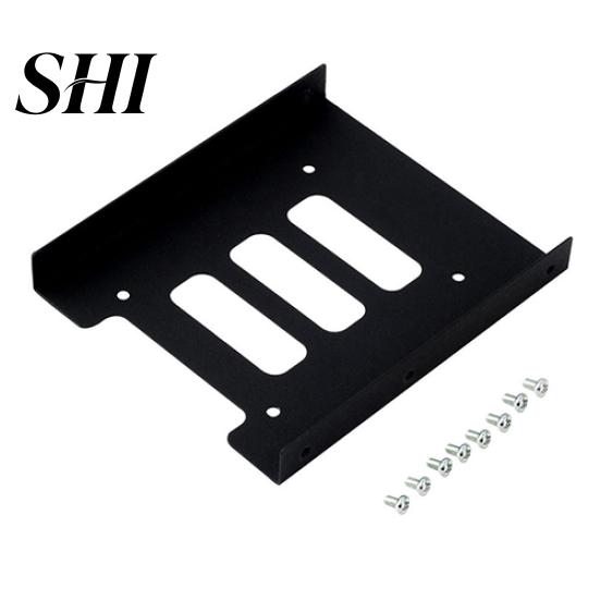 2.5 Inch to 3.5 SSD HDD Hard Drive Tray Mounting Bracket Kit Adapter for PC