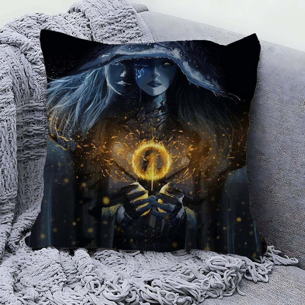Classic E-Eldenes Hot Games R-Ring Pillow Anime Pillow Sofa Bed Head Pillow Cover Cushion Cover 45x45 Cm Fashion