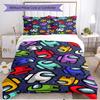 3pcs Duvet Cover Set (1*Duvet Cover + 2*Pillowcase, Without Core), Among Us Print Soft All‑Season Bedding Set, Home Bedroom Decor Gift
