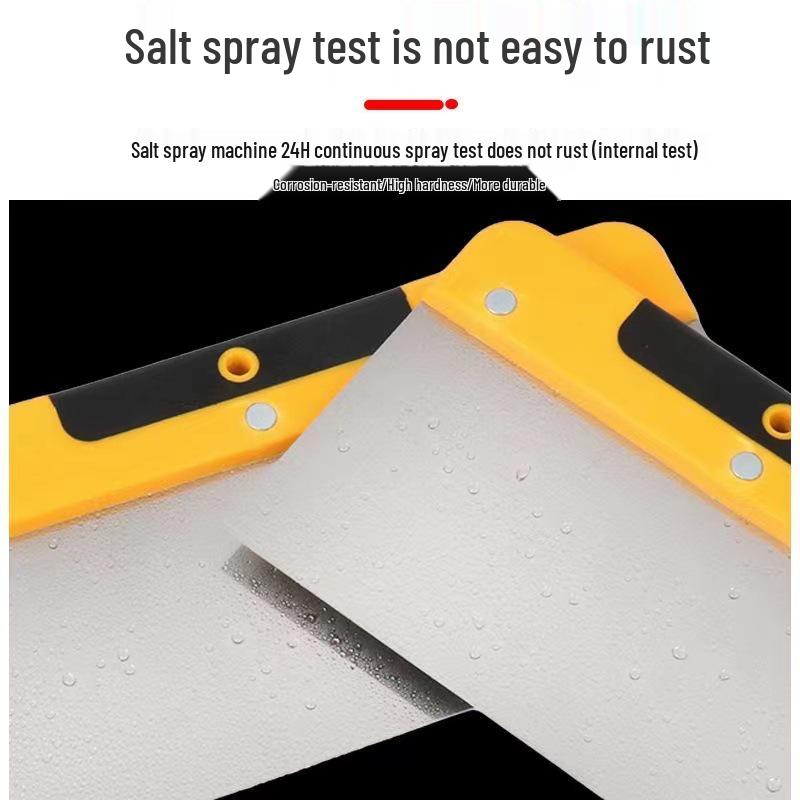 Stainless Steel Multi-Use Scraper and Putty Knife for Plastering