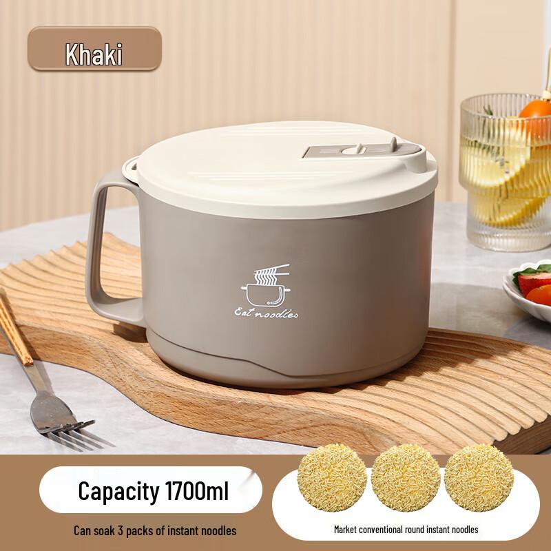 Zhao Ran 304 Stainless Steel Instant Noodle Bowl with Lid