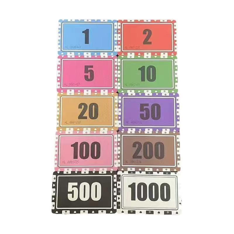 Казино Маджонг Утолщенные Матовые Фишки и Водонепроницаемые Карты