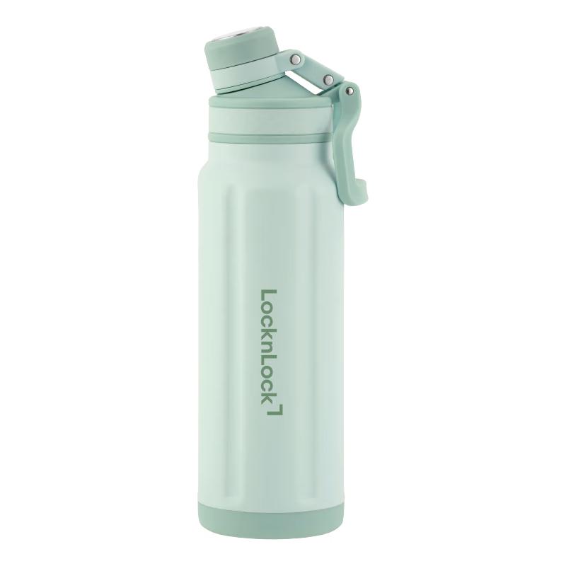 Термобутылка LOCK&LOCK Explore из нержавеющей стали 316L 800ml зелёный