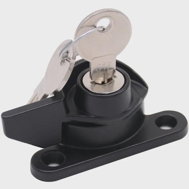 Crescent Lock Aluminum Alloy Sliding Door and Window with Key Anti-Theft System
