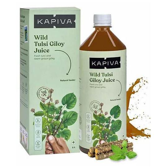 

@Kapiva Tulsi Giloy Juice For Cough & Cold 1Ltr Zr126-60%Off