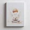 Poster Pious Contemplation Poster Pious Contemplation, 30X40 Cm, Dark Brown Wooden Frame, 230 Gsm Matte Paper