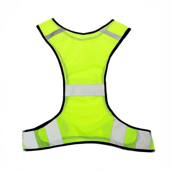 High Visibility Reflective Sport Night Working Cycling Running Safety Vest Top