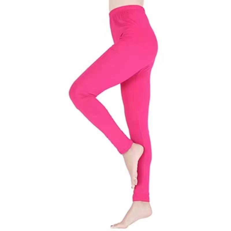 

Жіночі стягуючі штани з високою посадкою з бавовни та вовни - Універсальні, Теплі, Формуючі фігуру, Великих розмірів довга спідня білизна XXXL (135-155 lbs)