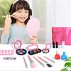 12 Pc Kids Makeup Set Washable Makeup For Girls Makeup Toys Girls Princess Dress Up Cosmetics With Stylish Bag