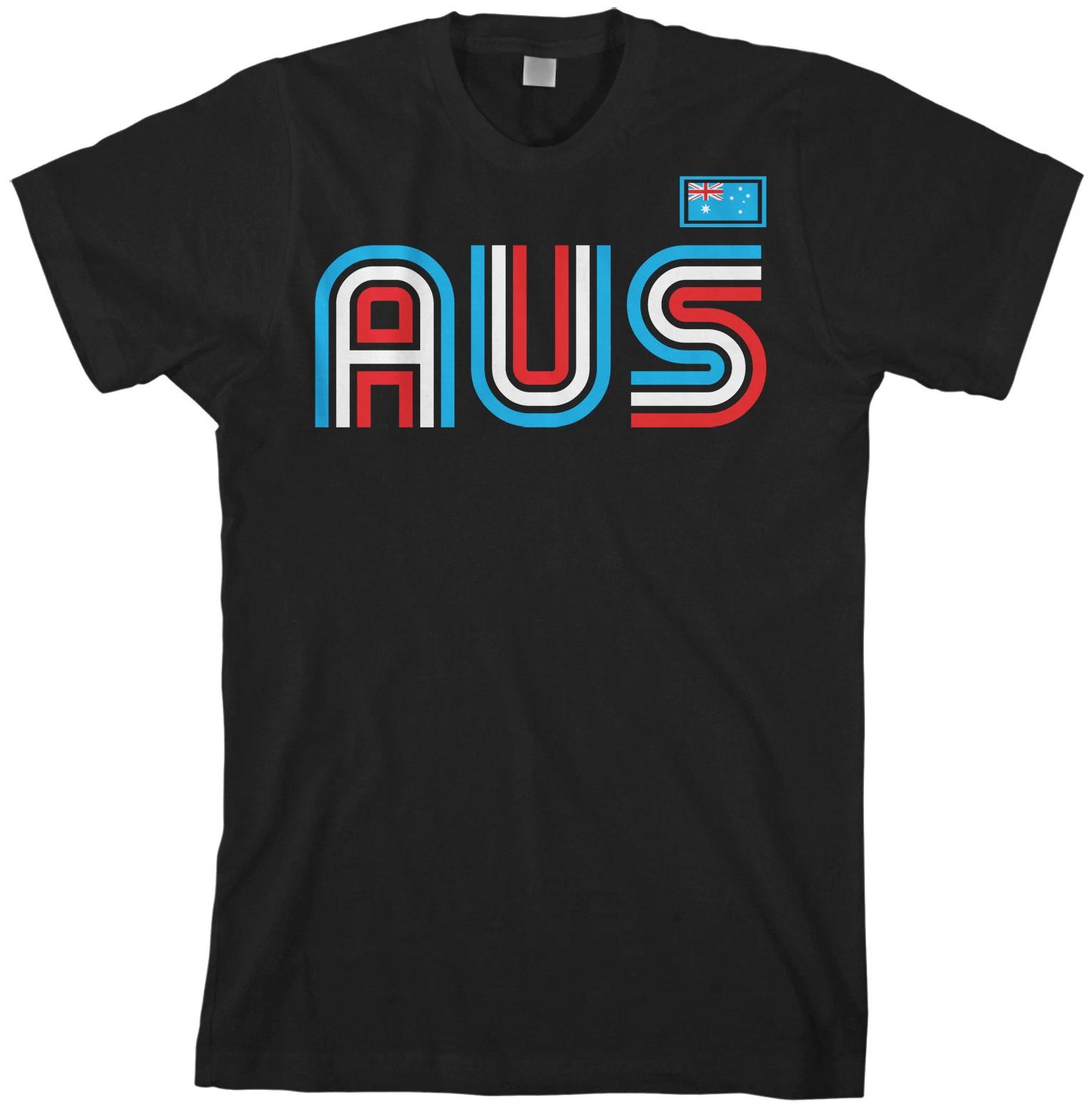 Australia Athletic Retro Series Men s T shirt Soccer S