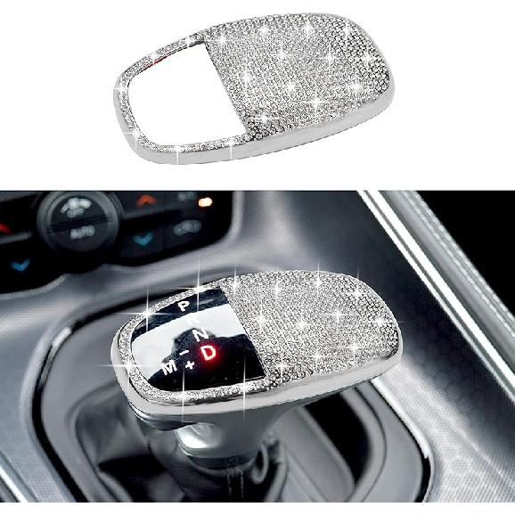 Gear Shift Knob Head Cover Trim For Dodge Charger Accessories 2015- Challenger 2015- 2024 Durango 2016-2026 Interior Shell Ert Decoration Protector