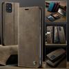 For Samsung Galaxy A51 4G SM-A515 Case CASEME 033 Series RFID Blocking Wallet Stand Calf Texture Leather Phone Cover