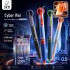 Kaba Bear Cyberpunk Pen: Quick-Drying, High-Design Decompression Click Pen for Students