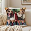 GirlGroup Kpop RRESCENE Cushion Cover Pillowcase Antidustmite living Room Sofa Decor Cushion Room