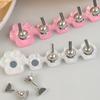 Durable Acrylic Nail Art Practice Stand Magnetic Fingernail Display Holder for False Nails