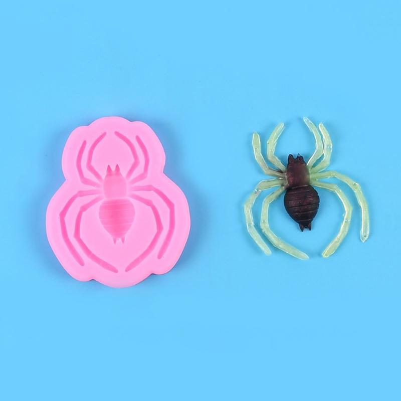 Spider- Silicone Mold Sugar Cake Mold Green Bean Cake Candy Mold Chocolate Ice Block French Dessert Cake Decorations