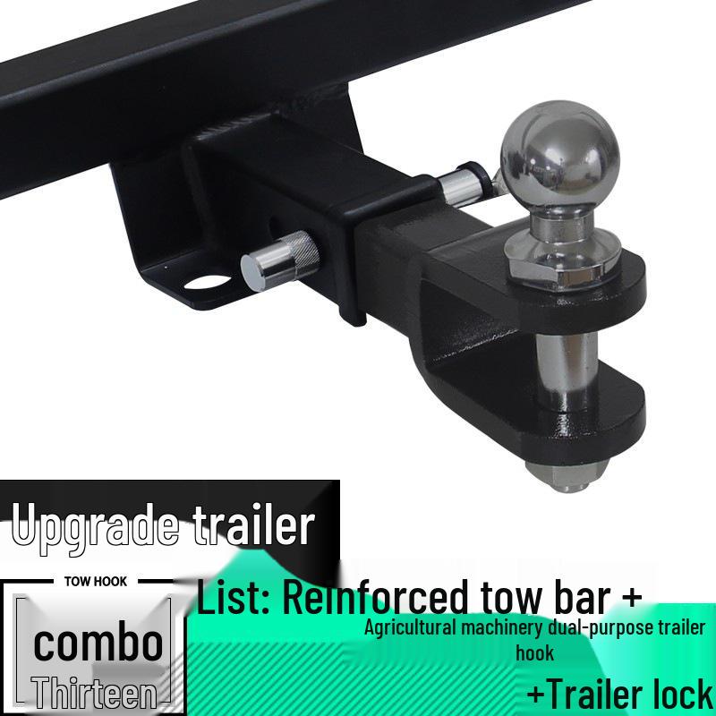 Leapmotor C11 Tow Bar: Modified Tow Hook for Off-Road, RV, and American Square Mount Trailers