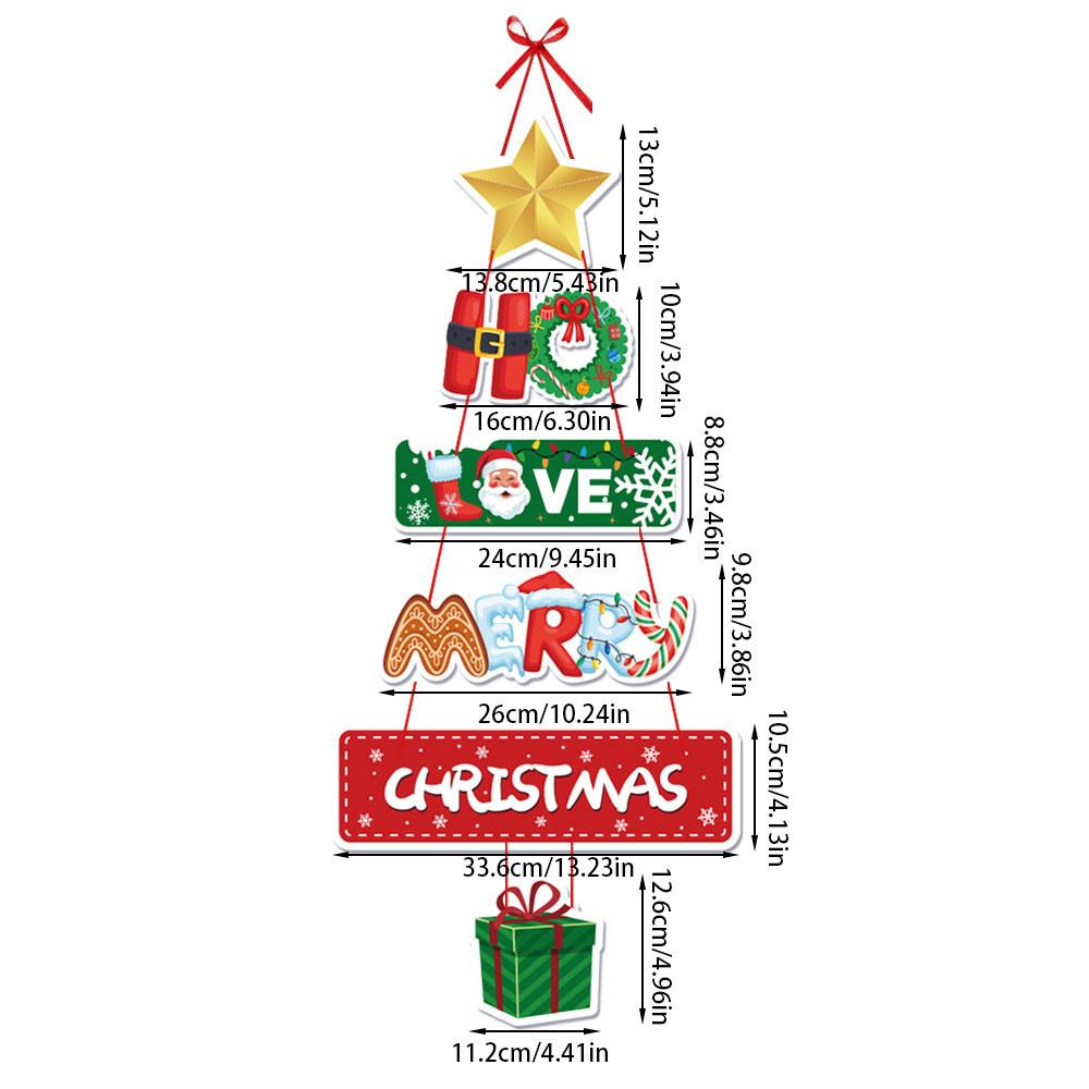 

Christmas Door Theme Hanging With Party Accessories For Daily Events Festive Style A