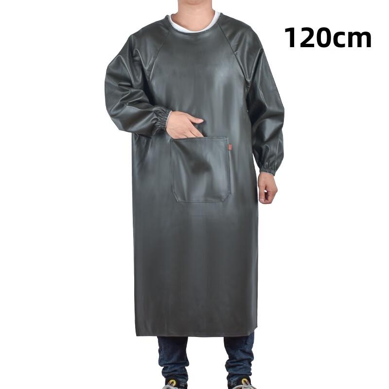 Qianxing Oversized Waterproof Long Sleeve Work Apron