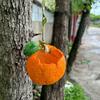 Frucht-Hängepflanzer Niedriger kleiner fruchtförmiger Harz-Blumentopf mit Hanfseil für Küche Balkon Terrasse Garten Dekoration