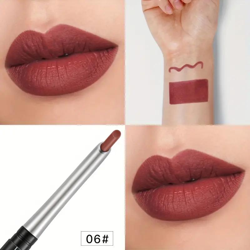 17-Color Set Lip Liner Pencil -Velvety Texture, 24-Hour Long-Wear, Waterproof & Smudge-Resistant, Can Use For Lip & Eyes