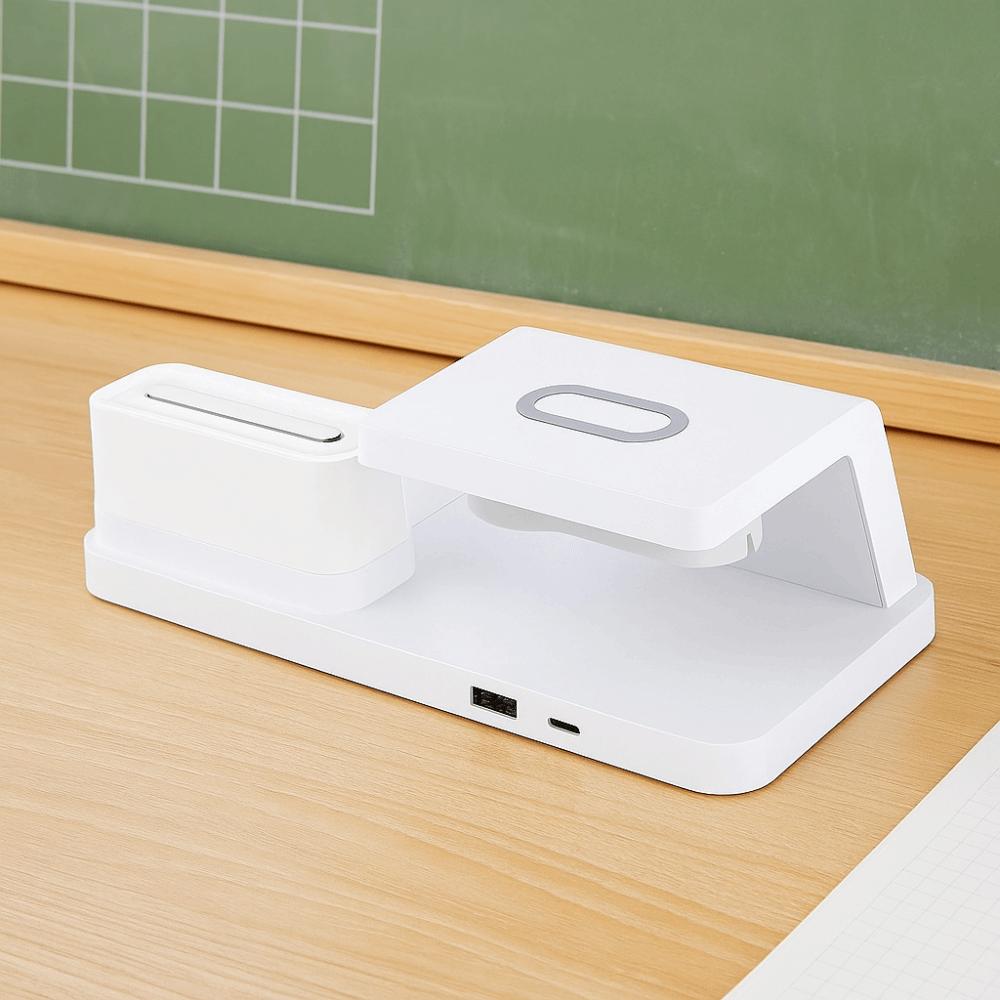 Fast Charging Wireless Charging Clock LED Display Wireless Charger Clock  Bedroom