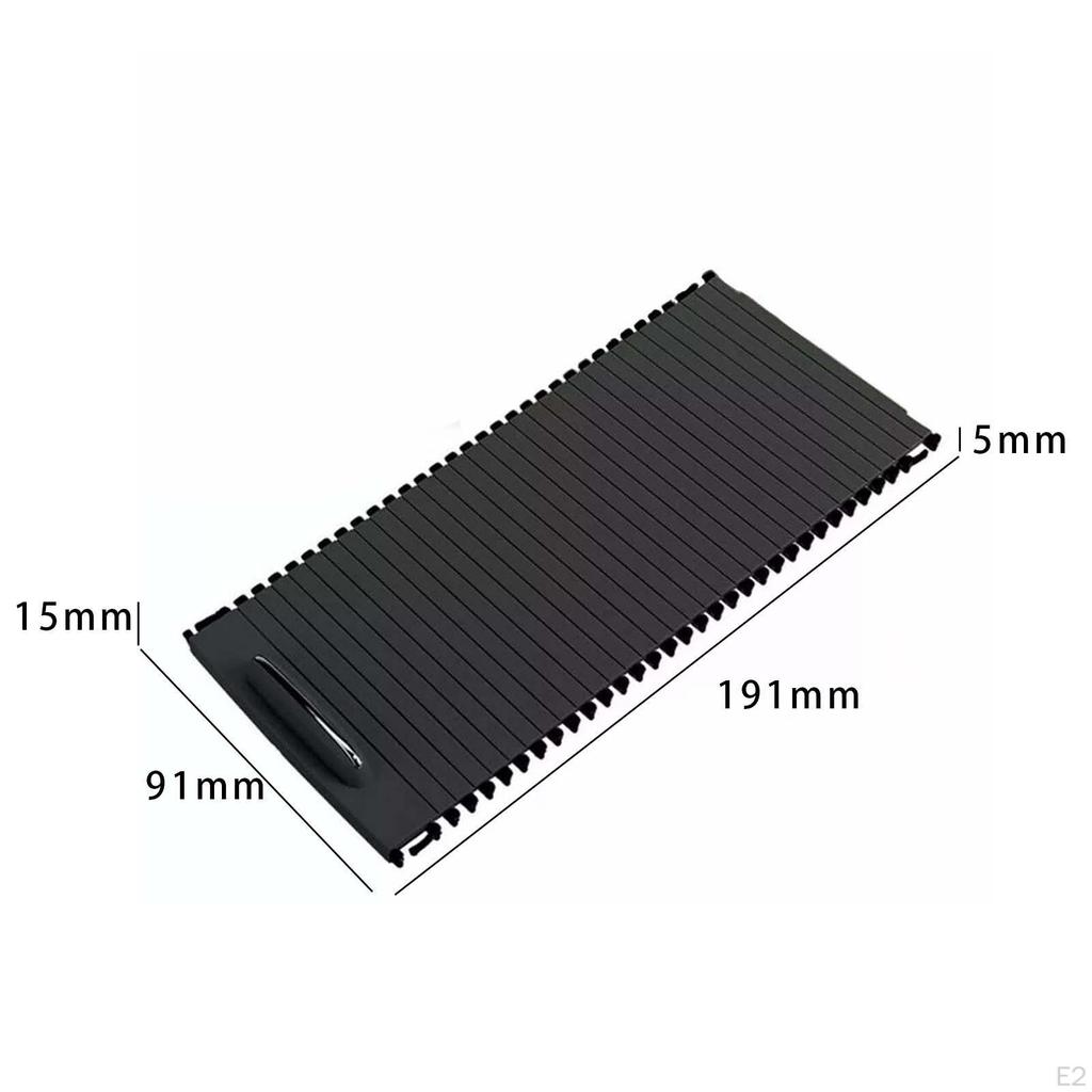 Center Console Roller Blind Cover Directly Replace A20468047089051 A2046804708 Easy Installation for