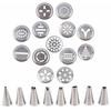 Press Gun Kit Stainless Steel Biscuit Press Gun Set With 13 Discs And 7 Icing Tips