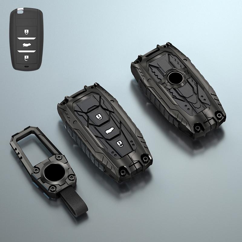 Zinc Alloy Car Key Case Cover For Changan Cs35Plus Cs35 Cs15 Cs75 Cs95 Cx20 Cs1 Cv1 Alsvin V7 Raeton Cs55 Cx70 Accessories