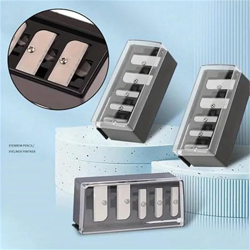 5-hole Stylish and Durable Makeup Pen Special Pencil Sharpener Sharp Eyebrow Pencil Eyeliner Pencil Sharpener