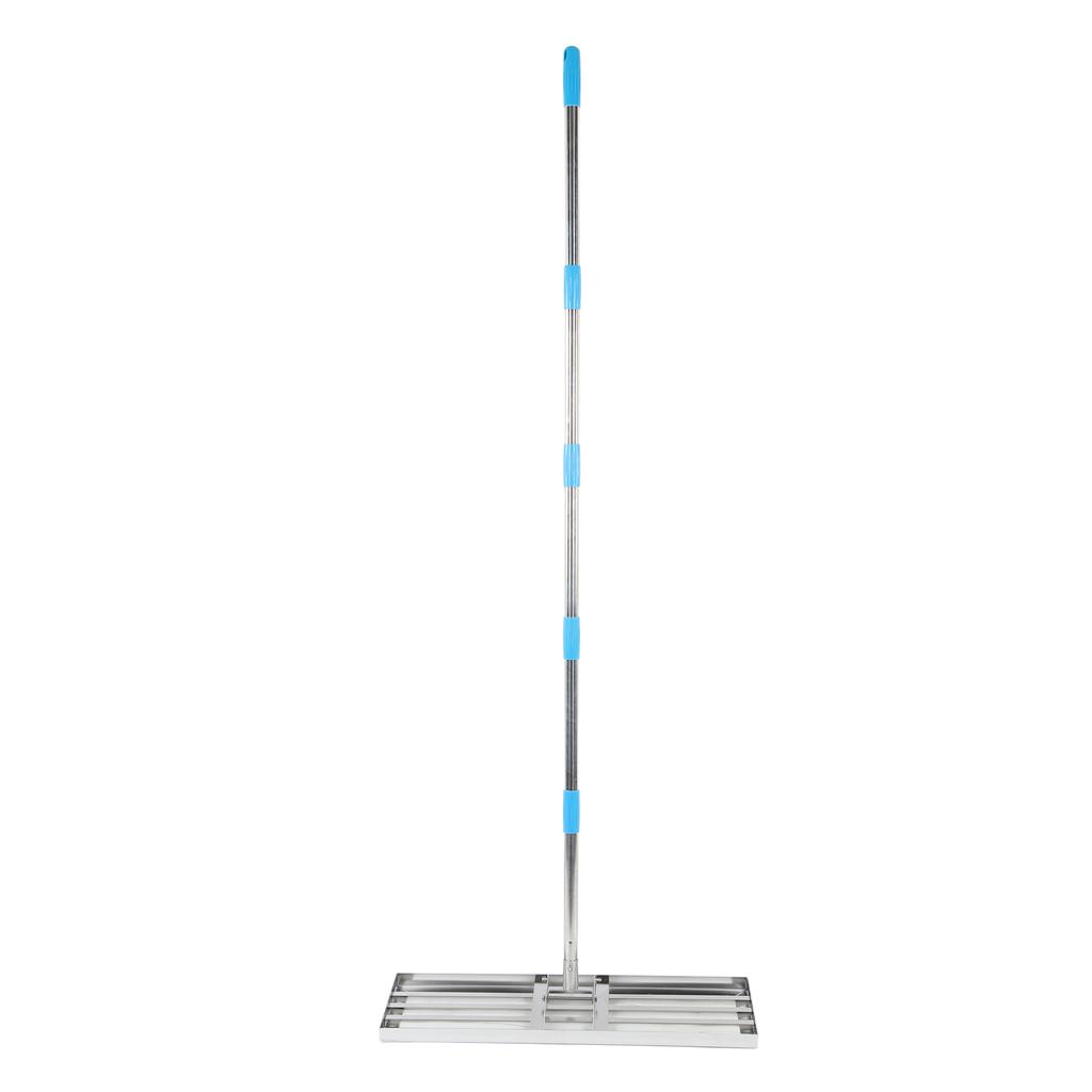 Lawn Leveling Rake Portable Heavy Duty Lawn Level Tool Adjustable Stainless Steel Lawn Rake for