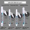 Odorless White Water-Based Fine Tip Marker for Black Card, Fade-Resistant Graffiti and Tire Highlighting
