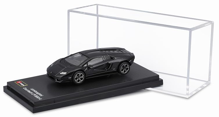 Kyosho Bburago Lamborghini Countach LPI Black BUR24936BK 1/64 800-4 (Finished Model)