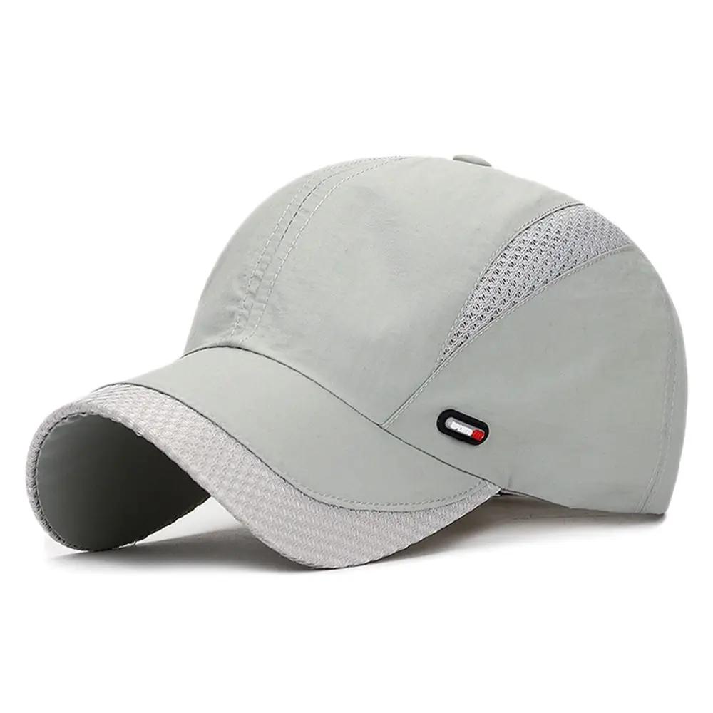 Unisex Baseball Cap Cotton Snapback Hats Cotton Quick Dry Baseball Cap Snapback Hats Mesh Sun Hat Quick Dry