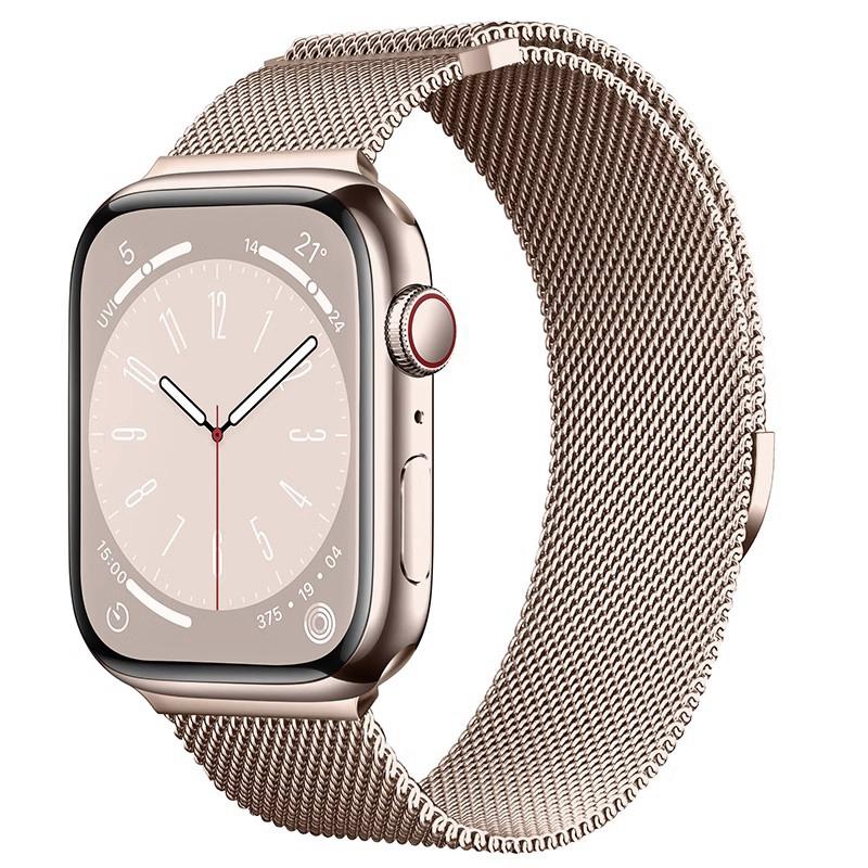 Milanese Band for Apple Watch 46mm 42mm 45mm 44mm 49mm Magnetic Stainless Steel Strap Iwatch Series 11 10 9 8 SE 3 Ultra 2 Bands