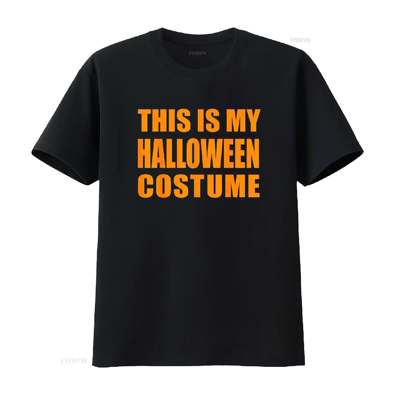 

OFFICIAL This Is My Halloween Costume T Shirt Kids vintage Washed fashion Casual Soft Stretched Stylish designer clothes S чёрный