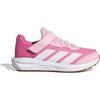Adidas Kids Faito EL Sneakers Unisex Boys Girls 17-25.5cm Bliss Pink Footwear White Clear Pink