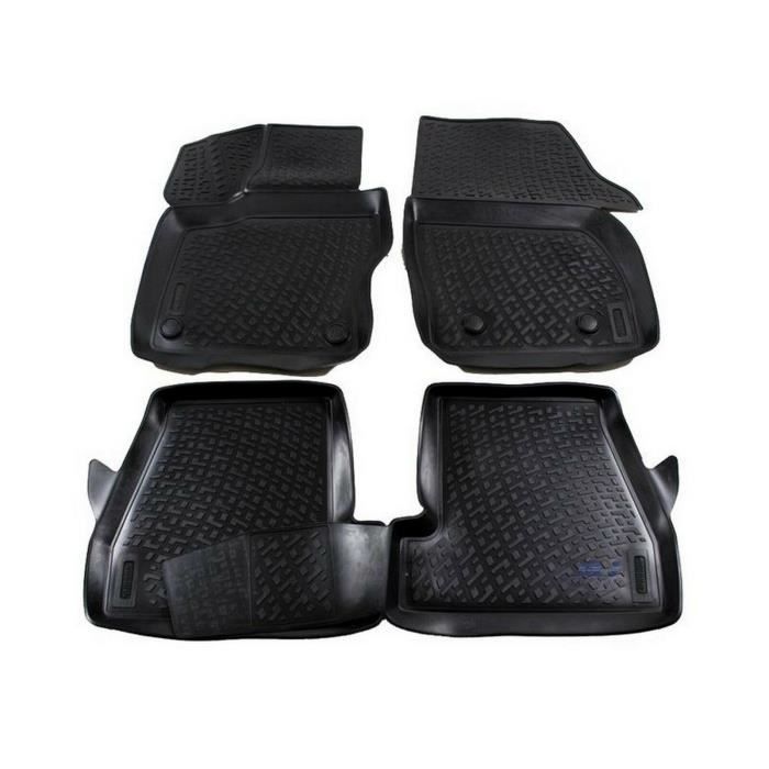 Tapis De Sol En Caoutchouc - J&amp;J AUTOMOTIVE - Ford Focus 4/6 - Sur Mesure - Antidérapant - TPE Non Toxique