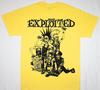 Vtg THE EXPLOITED PUNK CREW Cotton Yellow Full Size Unisex Shirt TR610 Unisex T-Shirt