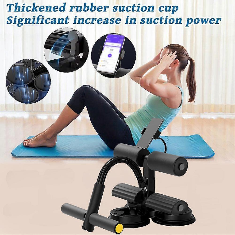 Abdominal Muscle Exerciser With Resistance Band Sit-Up Aid Gym Equipment