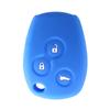 3 Button Silicone Rubber Car Key Shell Cover Case Protector For Renault Duster Logan Fluence Clio Vivaro Master Traffic
