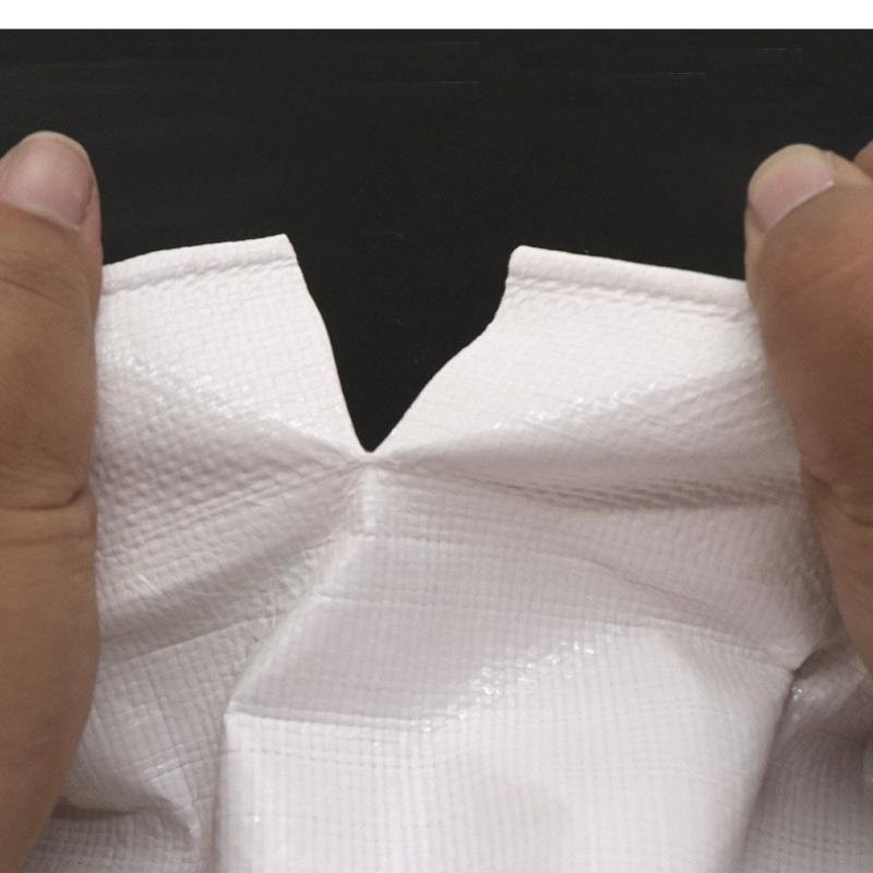 Telo Ombrellone Bianco e Resistente ai Raggi UV Materiale PE Spesso Telo Impermeabile Tende da Esterno Teli per Cortili Campeggio Tessuto per Protezione Solare