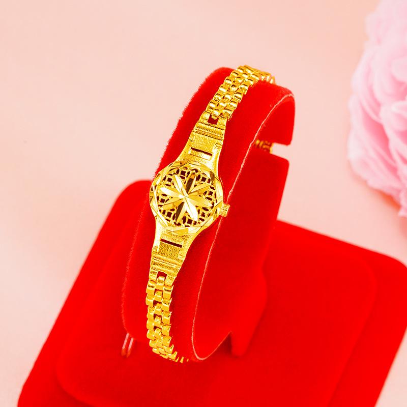Exquisite Watch Chain Sunflower Bracelet European and American Luxury High-end One Size(16-22CM)