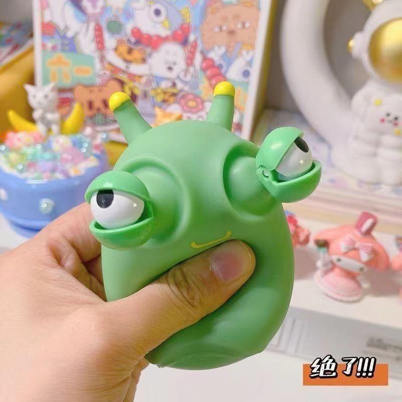 Creative Eyeball Ornament Decompress Toys Owl Squishy Ornament Desk Accessories Party Gift Favors