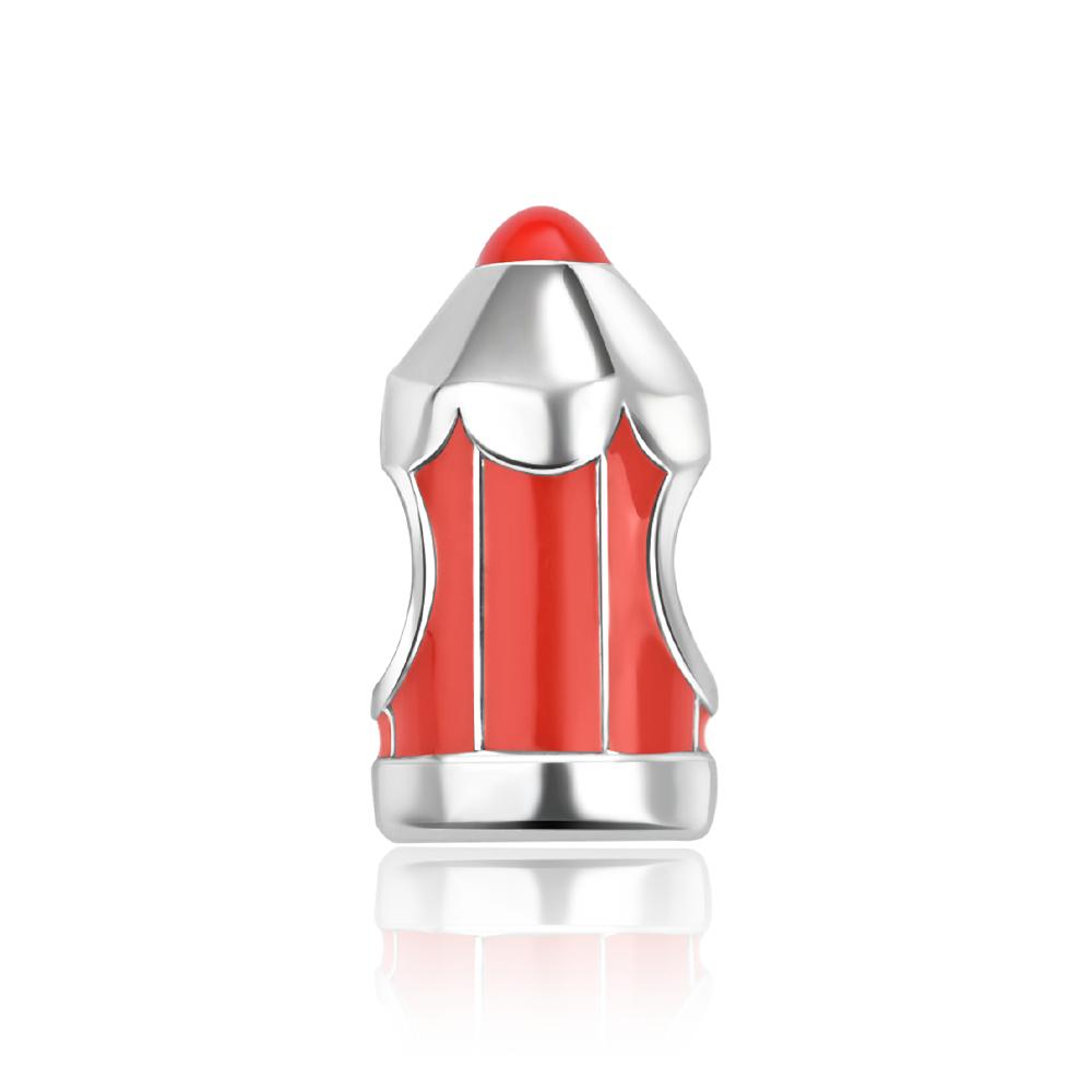 Copper Red Color Series Heart Shape Charms Beads Fit Original Bracelets Lucky Beads For Jewelry Making Diy