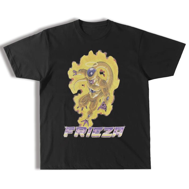 Dragon Ball Dragon Ball Collection Anime Peripheral Short Sleeve Casual Crew Neck Cotton Printed Loose T-Shirt