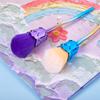 Rose Nail Dust Brush For Manicure Flower Nail Art Brush Nail Accessories Tools Popular Round Small Gel Polish Cleaning Brushesna